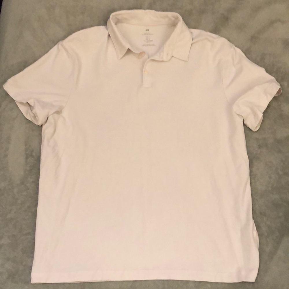 Mens Golf Polo Short Sleeve H&M Shirt M
